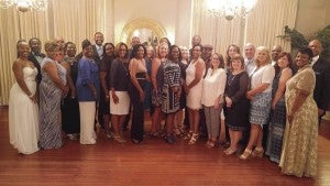 These are the members of the Americus High School Class of 1986 who attended the 30th reunion held recently in Americus.