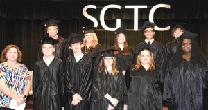 Shown above are the Schley County South Georgia Technical College GED graduates and their instructors.