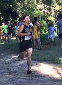 Submitted by Patrick Calcutt:   Southland Cross Country runner, Billy Calcutt,  at the Godby Cougar Invitational on August 27. Calcutt came in 20th place among 255 competitors in the men’s race.