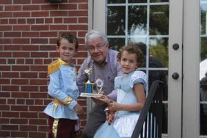 Michael Murray/Americus Times-Recorder: Cinderella and Prince Charming (Adam and Kinzie Jones) took third place in the costume only competition.
