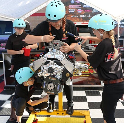 Teamwork and competition on display in 18th annual Engine Builder