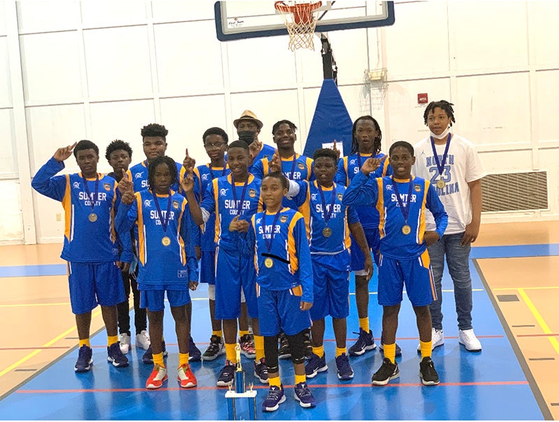 SCPRD AllStar youth basketball teams win district championships