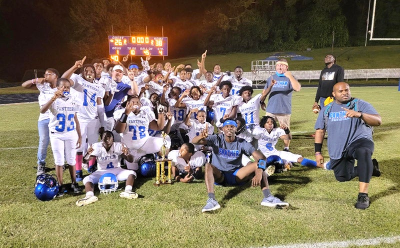 Sumter County Middle School Football Team defeats Lee County East in  high-scoring affair to win the Deep South Conference Championship -  Americus Times-Recorder | Americus Times-Recorder