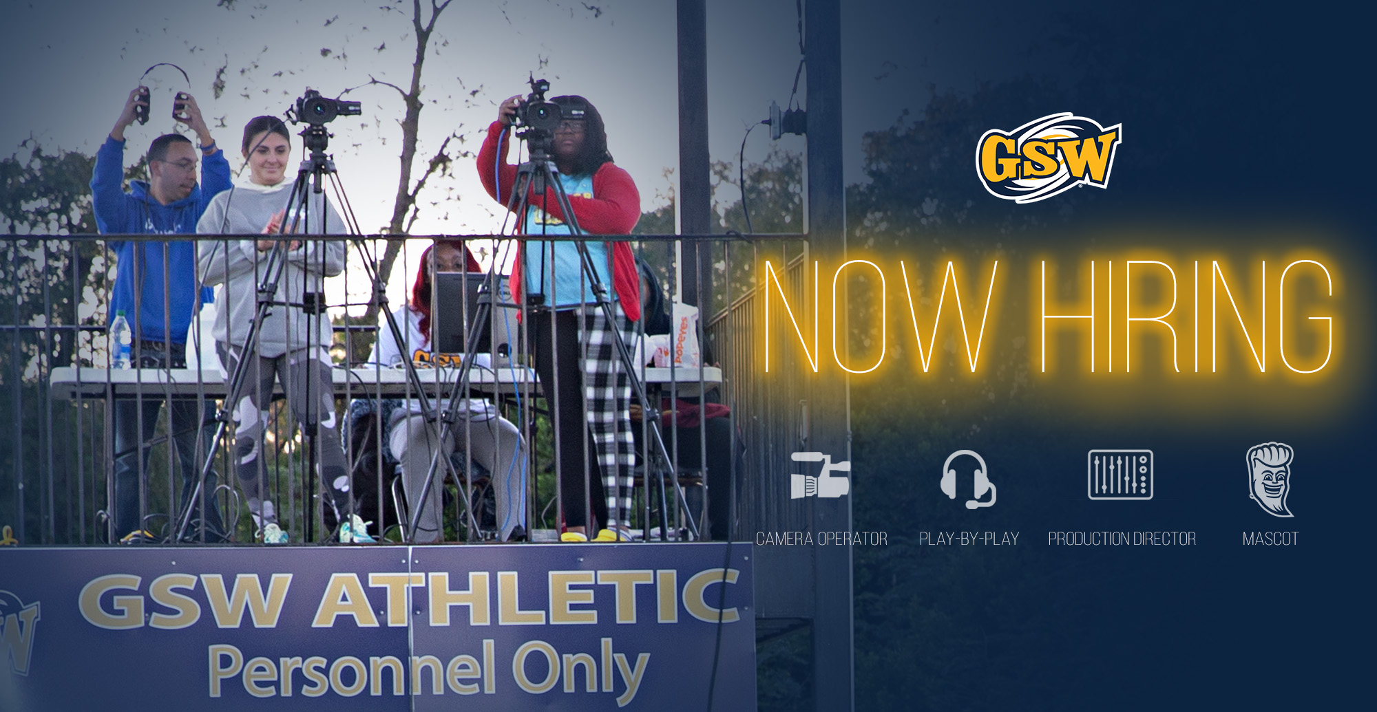 Now hiring! GSW broadcast positions available Americus TimesRecorder