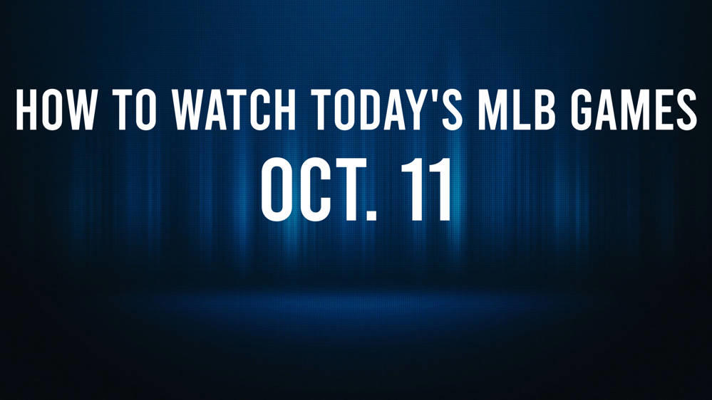 How to Watch the MLB Baseball Playoffs on Friday, Oct. 11 TV Channel