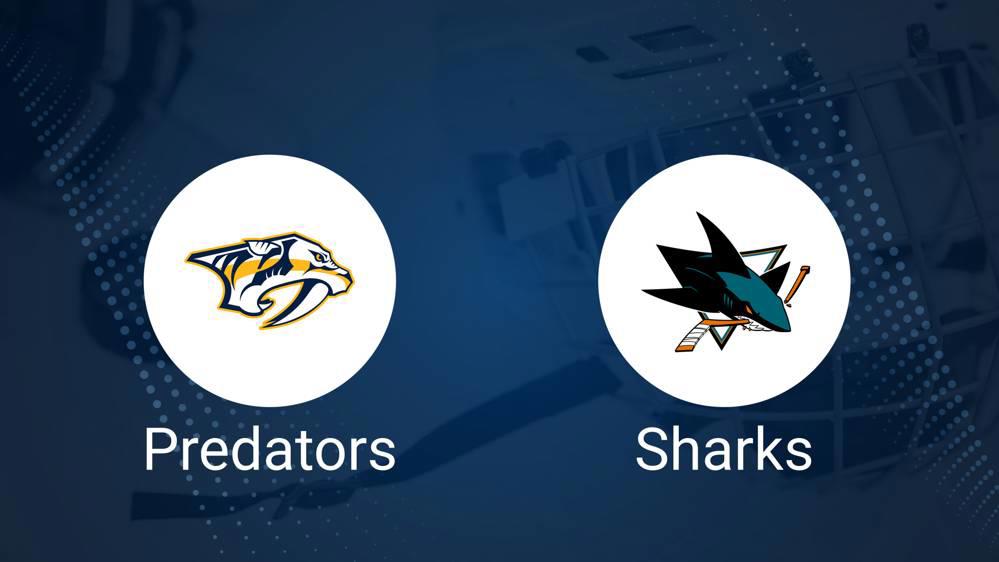 How to Pick the Predators vs. Sharks Game with Odds, Spread, Betting