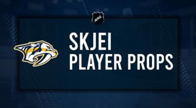 Brady Skjei Player Prop Bets for the Predators vs. Jets Game - February 27
